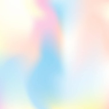 Soyut arkaplan hologramı. Hologramla birlikte parlak gradyan örgü arkaplanı. 90 'lar, 80' ler modası. Broşür, el ilanı, poster tasarımı, duvar kağıdı, mobil ekran için yanardöner grafik şablonu.