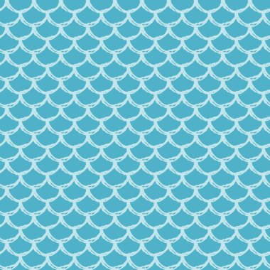 Balık pulu pürüzsüz desen. Sürüngen, ejderha derisi dokusu. Kumaş, tekstil tasarımı, ambalaj kağıdı, mayo ya da duvar kağıdı için kullanılabilir arka plan. Su altında balık pullu mavi deniz kızı kuyruğu.