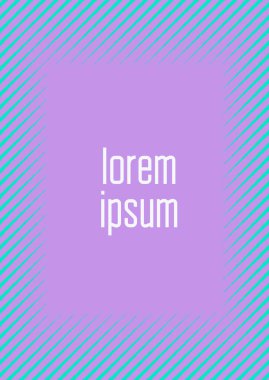 Güzel kapak şablonu. Yarım ton eğimli asgari trend vektörü. Broşür, poster, broşür ve davetiye için Geometrik serin kapak şablonu. Minimalist renkli şekiller. Soyut resimleme.