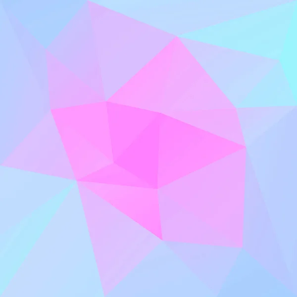 Gradient Abstrait Triangle Carré Fond Tendre Toile Fond Polygonale Rose — Image vectorielle