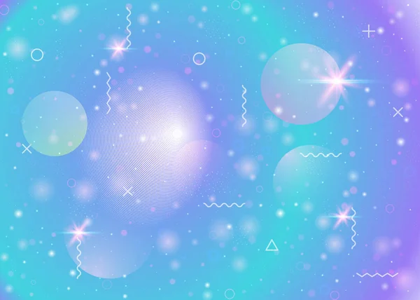 Fond Univers Avec Des Formes Galaxie Cosmos Poussière Étoile Paysage — Image vectorielle