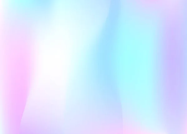 Holograficzne Abstrakcyjne Tło Kolorowe Holograficzne Tło Gradientową Siatką Lata Styl — Wektor stockowy