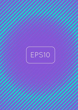 Güzel kapak şablonu. Yarım ton eğimli asgari trend vektörü. Broşür, poster, broşür ve davetiye için Geometrik serin kapak şablonu. Minimalist renkli şekiller. Soyut resimleme.