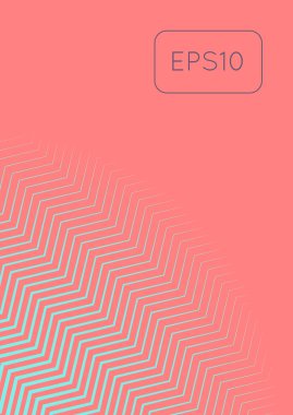 Geometrik dalgalar ve gradyanlarla soyut asgari kaplama. Yarım tonlu modaya uygun bir düzen. Kitap, afiş, davetiye ve poster için soyut asgari kapak şablonu. Gelecekçi iş illüstrasyonu.