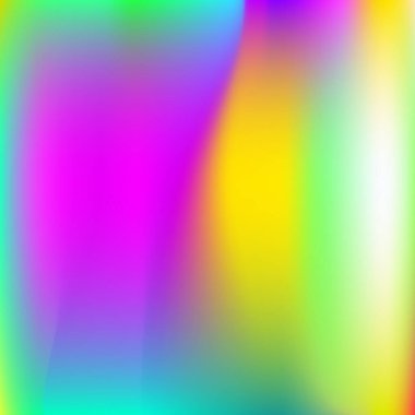 Gradyan ağ soyut arkaplanı. Gradyan örgülü spektrum holografik arkaplan. 90 'lar, 80' ler modası. Broşür, el ilanı, poster tasarımı, duvar kağıdı, mobil ekran için yanardöner grafik şablonu.