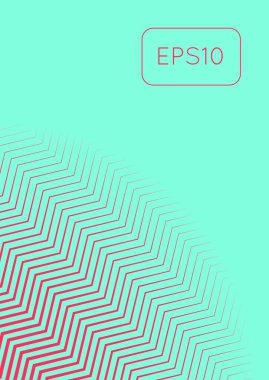 Soyut kılıf. Yarım ton eğimli asgari trend vektörü. Broşür, poster, broşür ve davetiye için geometrik gelecek şablonu. Minimalist renkli kapak. EPS 10 illüstrasyonunu özetle.