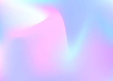 Gradyan ağ soyut arkaplanı. Gradyan örgülü modaya uygun holografik zemin. 90 'lar, 80' ler modası. Pankart, sunum, afiş, broşür için Pearlescent grafik şablonu.