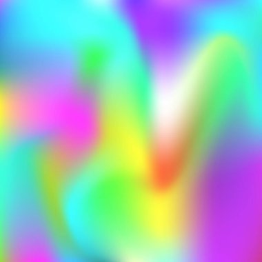 Gradyan ağ soyut arkaplanı. Gradyan örgülü gelecekteki holografik arkaplan. 90 'lar, 80' ler modası. Pankart, el ilanı, kapak tasarımı, mobil arayüz, web uygulaması için Pearlescent grafik şablonu.