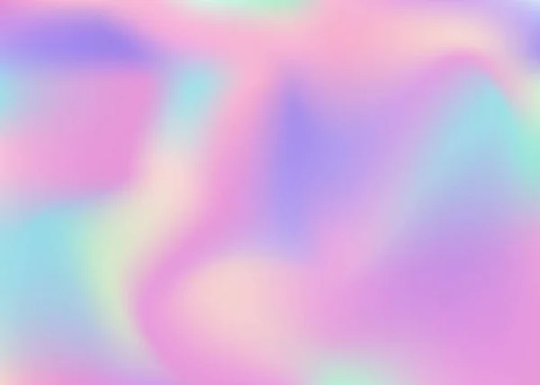 Gradient Mesh Abstrakten Hintergrund Futuristischer Holographischer Hintergrund Mit Gradientennetz 90Er — Stockvektor