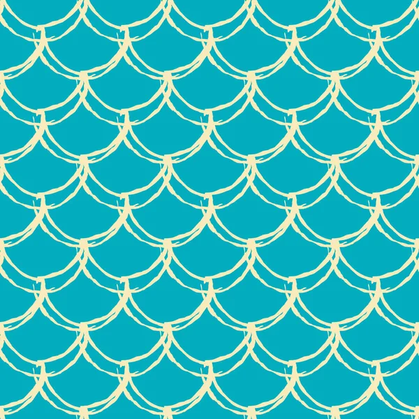 Échelle Poisson Motif Sans Couture Reptile Texture Peau Dragon Fond — Image vectorielle