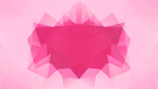 Gradiente Abstracto Horizontal Triángulo Fondo Tender Rosa Rosa Poligonal Telón — Vector de stock