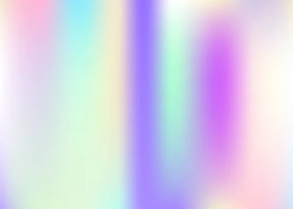 Fondo Holográfico Abstracto Elegante Telón Fondo Holográfico Con Malla Gradiente — Vector de stock