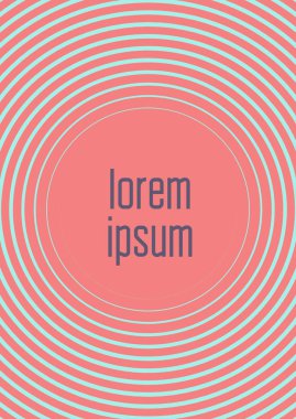 Geometrik dalgalar ve gradyanlarla soyut asgari kaplama. Yarım tonlu modaya uygun bir düzen. Kitap, afiş, davetiye ve poster için soyut asgari kapak şablonu. Gelecekçi iş illüstrasyonu.