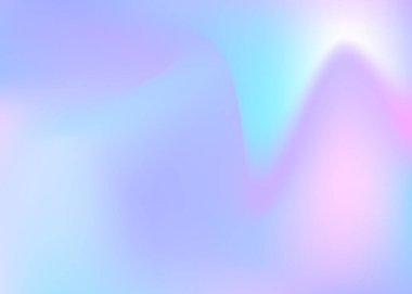 Holografik soyut arkaplan. Gradyan örgülü spektrum holografik arkaplan. 90 'lar, 80' ler modası. Broşür, pankart, duvar kağıdı, mobil ekran için yanardöner grafik şablonu.