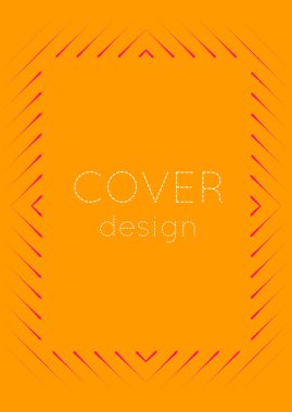 Soyut kılıf. Yarım ton eğimli asgari trend vektörü. Broşür, poster, broşür ve davetiye için geometrik gelecek şablonu. Minimalist renkli kapak. EPS 10 illüstrasyonunu özetle.