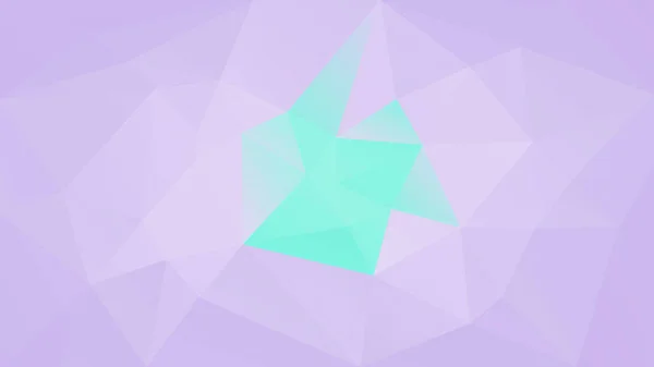 Přechod Abstraktní Vodorovný Trojúhelník Pozadí Fialové Tyrkysové Polygonální Pozadí Pro — Stockový vektor