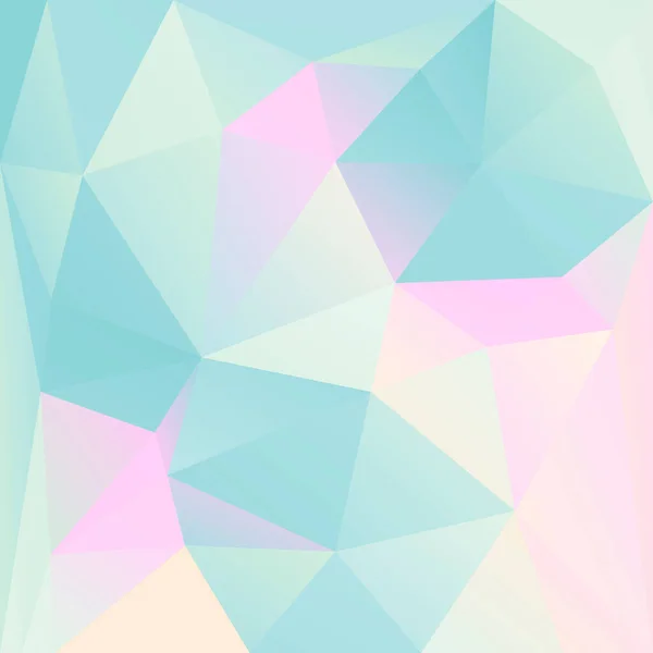 渐变的抽象正方形三角形背景 用于移动应用程序和网络的粉色 黄色和灰色多边形背景 时尚的几何抽象横幅 公司的传单设计 马赛克风格 — 图库矢量图片