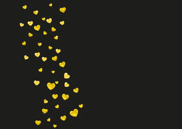 Fond Coeur Grunge Pour Saint Valentin Avec Des Paillettes Février — Image vectorielle