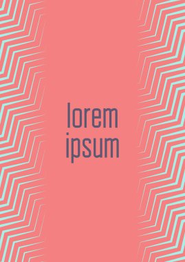 Geometrik dalgalar ve gradyanlarla soyut asgari kaplama. Yarım tonlu modaya uygun bir düzen. Kitap, afiş, davetiye ve poster için soyut asgari kapak şablonu. Gelecekçi iş illüstrasyonu.