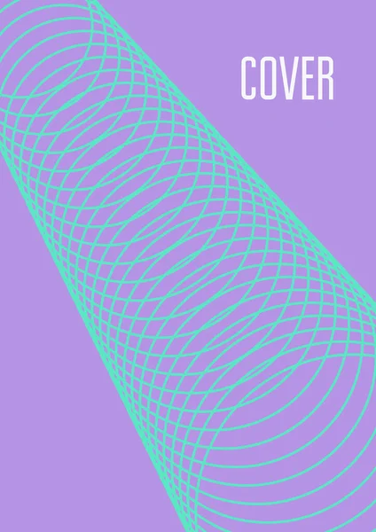 Abstract Cover Futuristic Geometric Template Banner Poster Flyer Brochure Minimal — Stock Vector
