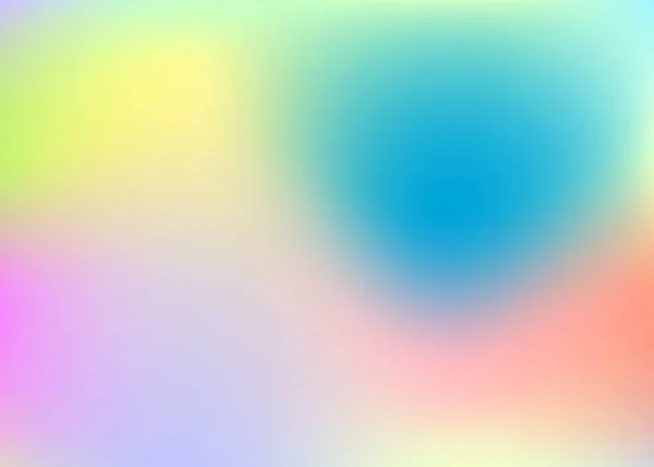 Fondo Abstracto Del Holograma Fondo Malla Gradiente Brillante Con Holograma — Vector de stock