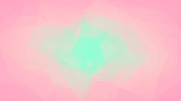 Градієнт Абстрактного Горизонтального Трикутника Теплий Рожевий Жовтий Багатокутний Фон Презентації — стоковий вектор