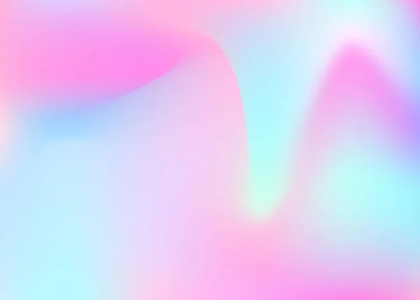 Strålande Mesh Abstrakt Bakgrund Rainbow Holografisk Bakgrund Med Lutning Mesh — Stock vektor