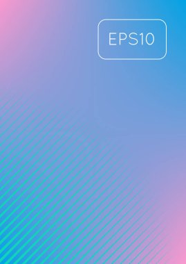 Minimum trend kaplama şablonu. Yarım tonlu fütürist düzen. Kitap, katalog ve yıllık için geometrik kapak şablonu. Minimalist renkli gradyanlar. Soyut iş illüstrasyonu.