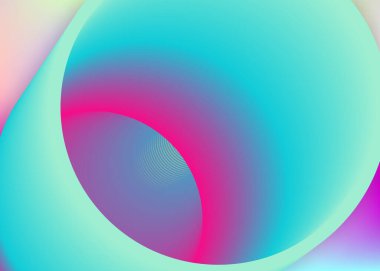 Sıvı elementler. Canlı gradyan örgüsü. Yaratıcı sunum, afiş şablonu. Modern modayla birlikte holografik 3d arkaplan. Dinamik şekilleri ve sıvısı olan sıvı elementler.