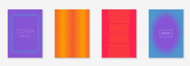 Poster tasarımı modern. Dinamik kitap, rapor, kitapçık, sertifika konsepti. Turuncu ve pembe. Poster tasarımı minimalist geometrik çizgiler ve şekillerle modern.