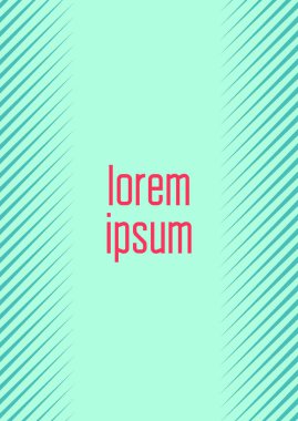Geometrik dalgalar ve gradyanlarla soyut asgari kaplama. Yarım tonlu modaya uygun bir düzen. Kitap, afiş, davetiye ve poster için soyut asgari kapak şablonu. Gelecekçi iş illüstrasyonu.