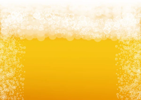 Fondo Del Oktoberfest Espuma Cerveza Salpicadura Cerveza Artesanal Diseño Del — Vector de stock