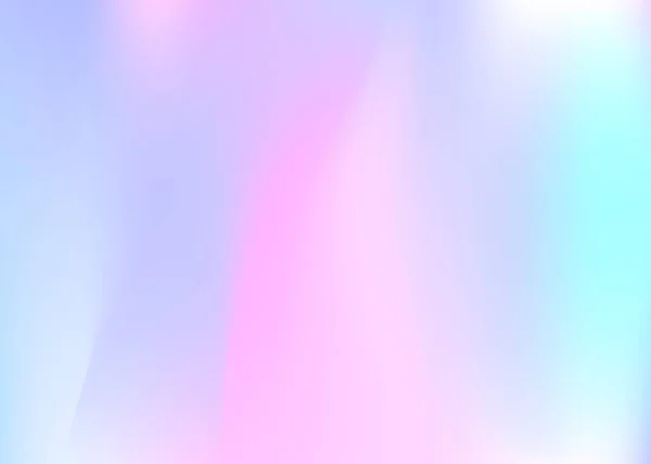 グラデーションメッシュの抽象的な背景 グラデーションメッシュで最小限のホログラフィック背景 90年代 80年代のレトロスタイル パンフレット バナー モバイル画面のための虹彩グラフィックテンプレート — ストックベクタ