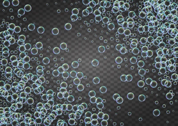 Мыльный Пузырь Моющее Средство Ванны Пенопласт Ванны Шампунь Векторный Иллюстрационный — стоковый вектор
