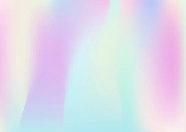 Hologram Abstracte Achtergrond Multicolor Gradiënt Mesh Achtergrond Met Hologram Jaren — Stockvector