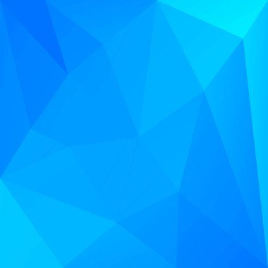 Soyut kare üçgen arkaplan. İş sunumu için buz renginde çokgen arka plan. Moda geometrik soyut afiş. Şirket broşür tasarımı. Mozaik tarzı.