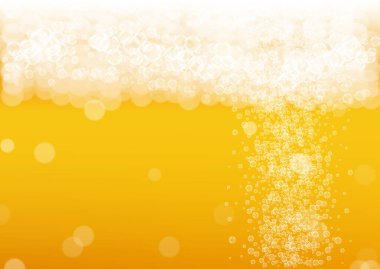 - Bira. Arkaplanda sıçrama izleri var. Oktoberfest köpüğü. Gerçekçi beyaz baloncuklu yarım litre bira. Bar afişi şablonu için soğuk sıvı içecek. Bira ve turuncu bardak..