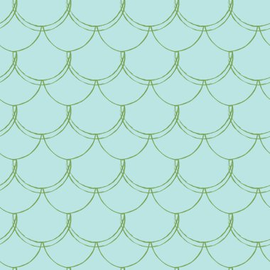 Denizkızı kuyruğunda iz yok. Balık derisi dokusu. Kız kumaşı, tekstil tasarımı, ambalaj kağıdı, mayo ya da duvar kağıdı için çekilebilir arka plan. Su altında balık pullu yeşil denizkızı kuyruğu.