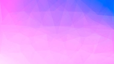 Gradyan soyut yatay üçgen arka plan. Mobil uygulama ve web için canlı gökkuşağı çok renkli arkaplan. Moda geometrik soyut afiş. Teknoloji konsept broşürü. Mozaik tarzı.