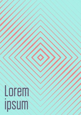 Geometrik dalgalar ve gradyanlarla soyut asgari kaplama. Yarım tonlu modaya uygun bir düzen. Kitap, afiş, davetiye ve poster için soyut asgari kapak şablonu. Gelecekçi iş illüstrasyonu.