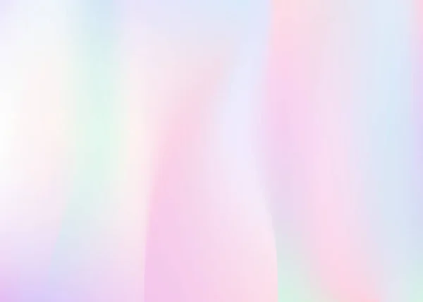 全息抽象背景 彩虹全息图背景与梯度网格 80年代复古风格 移动界面 网络应用的珠光图形模板 — 图库矢量图片