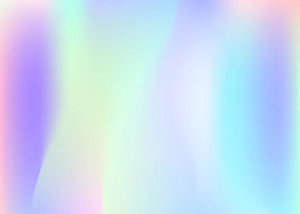 Hologram Abstrakcyjne Tło Plastikowe Gradientowe Tło Hologramem Lata Styl Retro — Wektor stockowy