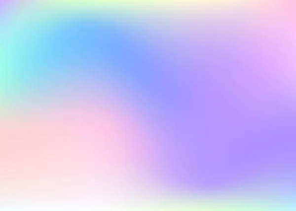 Hologramm Abstrakter Hintergrund Spektrum Gradient Mesh Hintergrund Mit Hologramm 90Er — Stockvektor