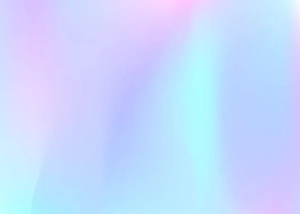 ホログラフィック抽象的な背景 グラデーションメッシュの多色ホログラフィック背景 90年代 80年代のレトロスタイル バナー チラシ カバーデザイン モバイルインターフェイス Webアプリのための虹彩グラフィックテンプレート — ストックベクタ