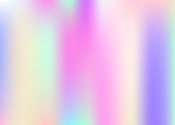 Fondo Holográfico Abstracto Espectro Holográfico Fondo Con Malla Gradiente Estilo — Vector de stock