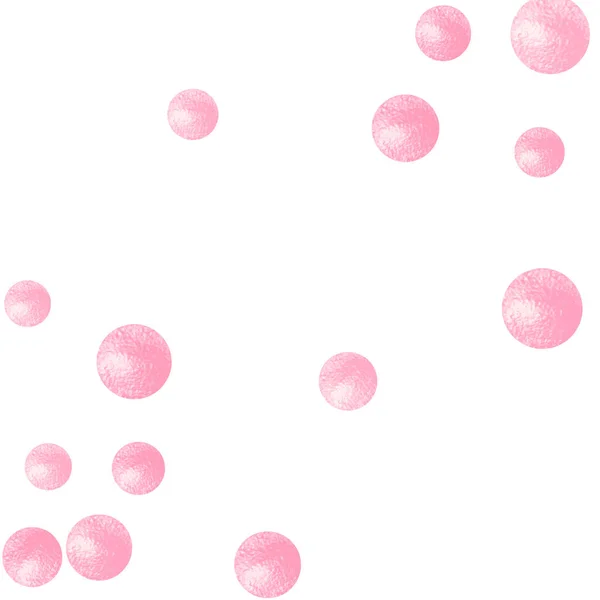 분홍빛 점들이 배경에 조각되어 가시들과 반짝반짝 빛나는 가시들 초대를 점들로 — 스톡 벡터