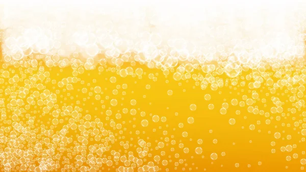 Sfondo Dell Oktoberfest Schiuma Birra Goccio Birra Artigianale Pinta Birra — Vettoriale Stock