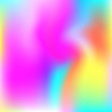 Gradyan ağ soyut arkaplanı. Gradyan örgülü spektrum holografik arkaplan. 90 'lar, 80' ler modası. Broşür, el ilanı, poster tasarımı, duvar kağıdı, mobil ekran için Pearlescent grafik şablonu.