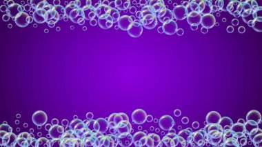 Değişken arkaplanda köpük temizleniyor. Gerçekçi su kabarcıkları 3 boyutlu. Şampuan köpüklü serin gökkuşağı renkli sıvı köpük. Kozmetik broşür ve davetiye. Banyo ve duş için sabun köpüğü temizliyorum..