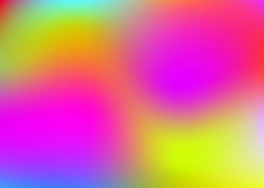 Gradyan ağ soyut arkaplanı. Gradyan örgülü neon holografik zemin. 90 'lar, 80' ler modası. Pankart, broşür, kapak tasarımı, mobil arayüz, web uygulaması için yanardöner grafik şablonu.